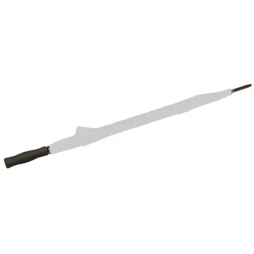 Large Golf Umbrella - EVA Handle White Closed